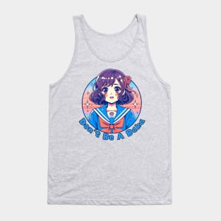 Japanese Anime baka idiot Tank Top